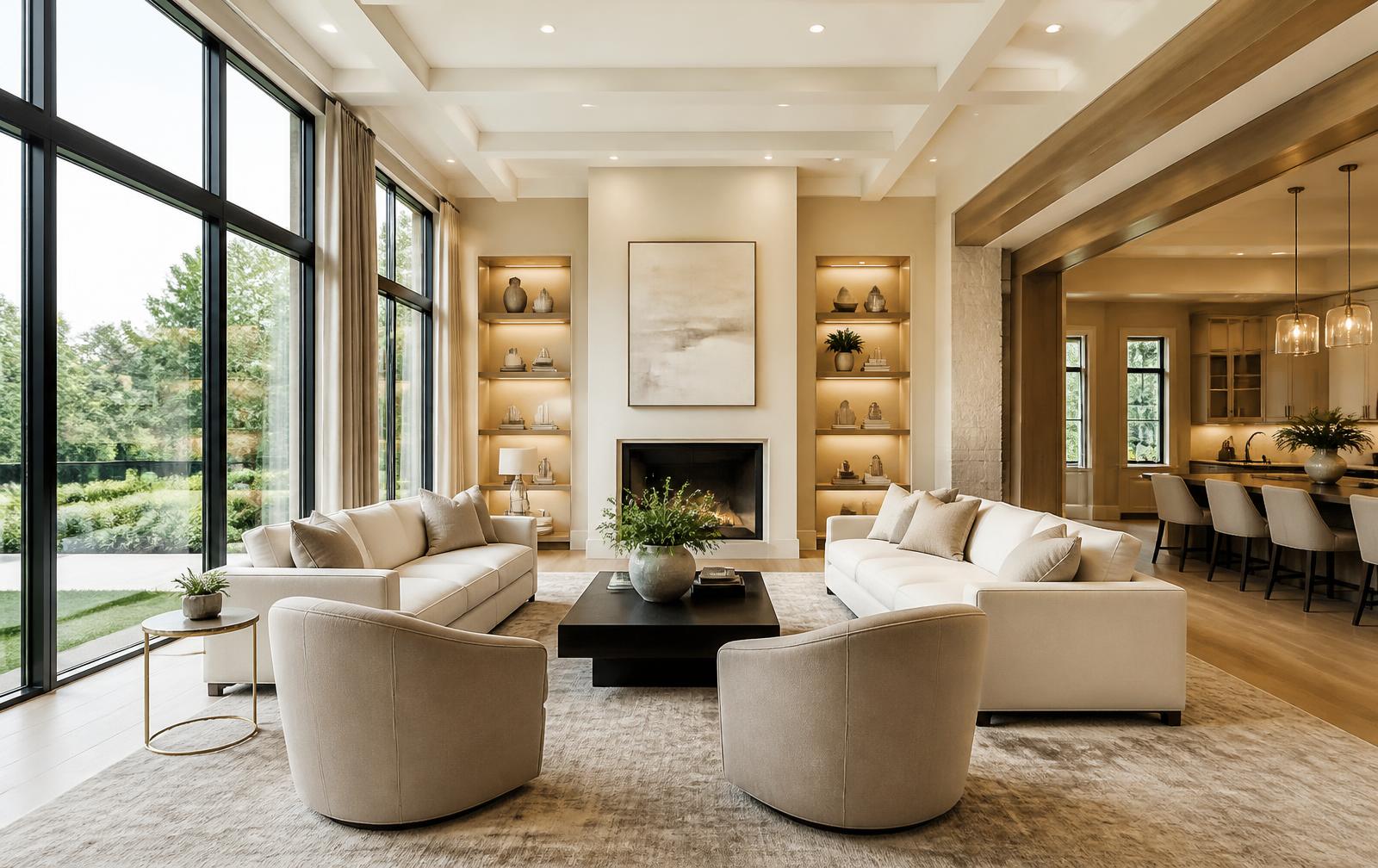 Bright luxury interior featured on a dedicated single-property website