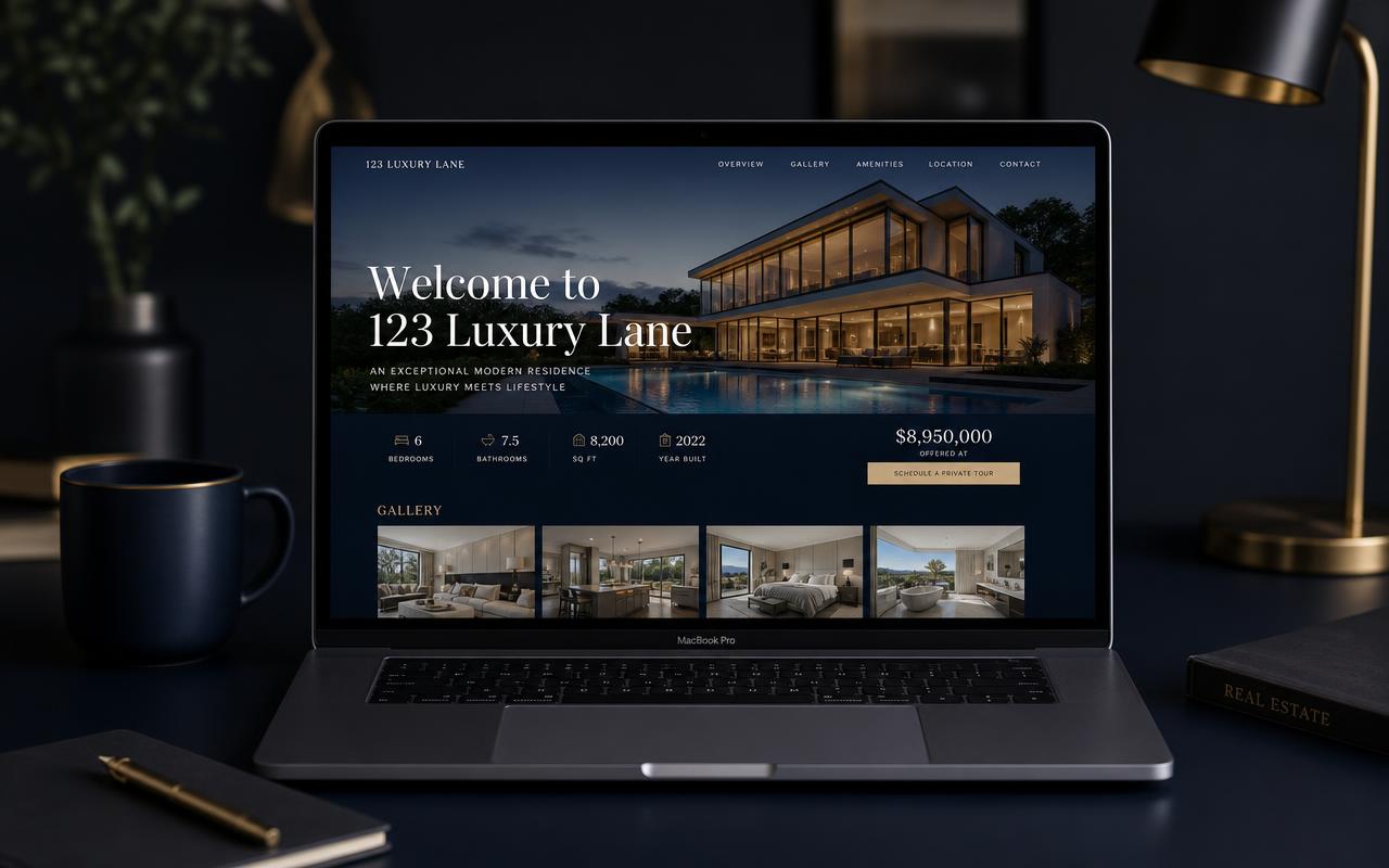 Single-Property Website